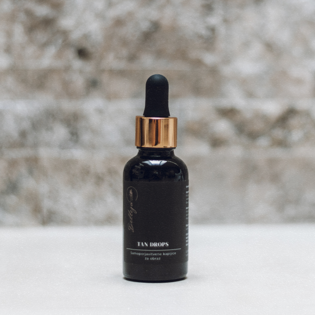 Tan Drops — samoporjavitvene kapljice za obraz